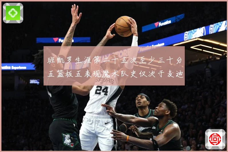 班凯罗生涯第二十五次至少三十分五篮板五表现魔术队史仅次于麦迪赛场复盘-深度解析
